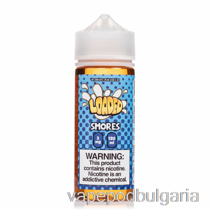 Vape Bulgaria Smores - заредена е-течност - Ruthless - 120ml 6mg